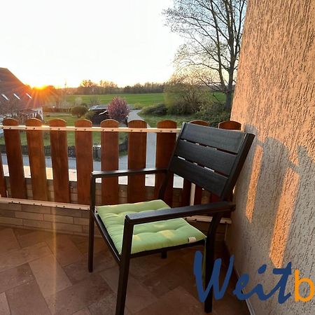 Ferienwohnung Weitblick Mit Logia ロープベ エクステリア 写真